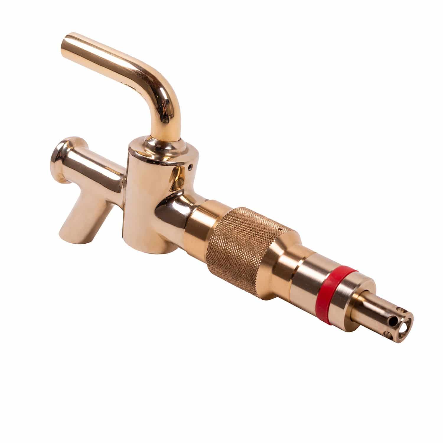 Zapfhahn für Bayrischer Anstich RHEINLAND Magnetventil | Arretierautomatik