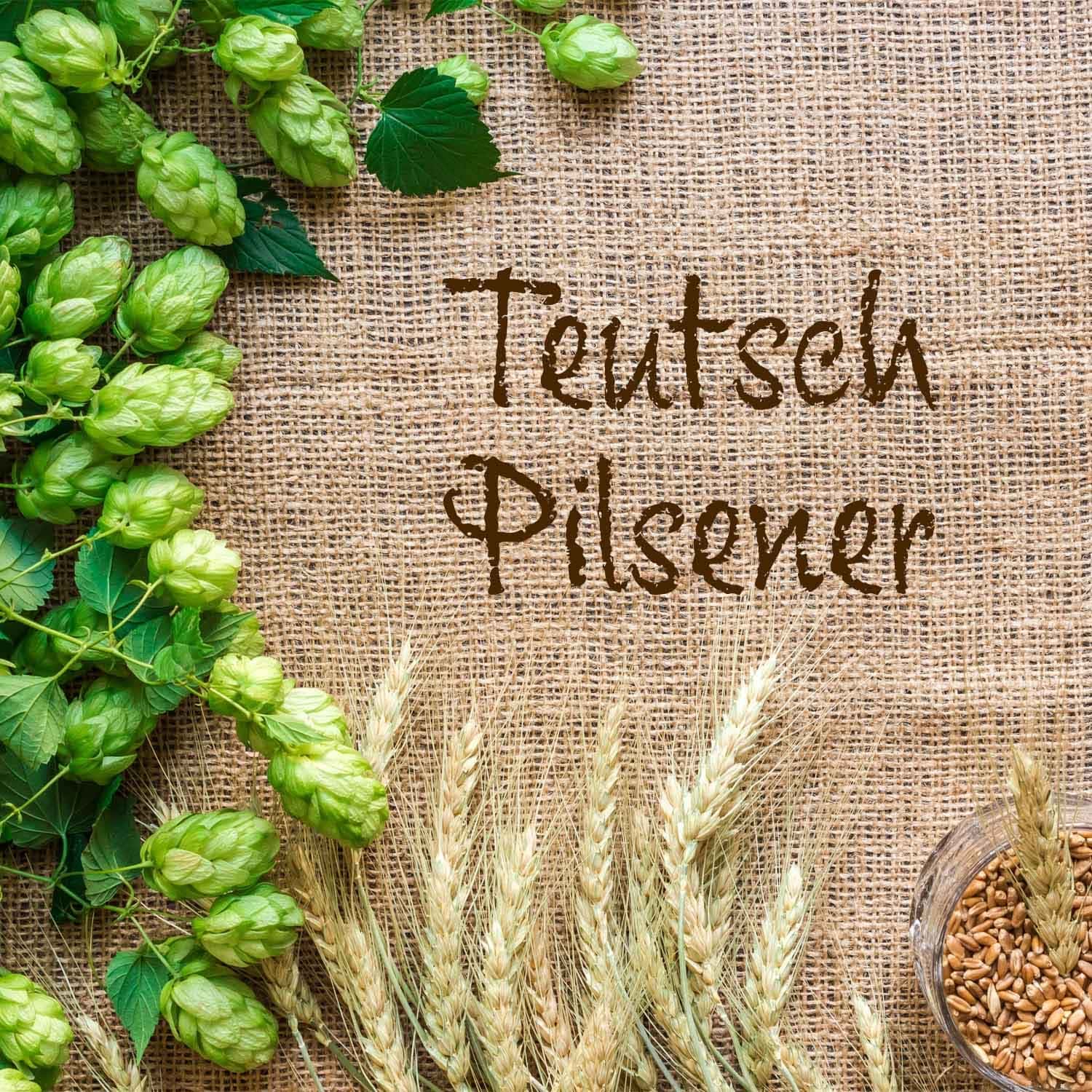 Fertigmischung TEUTSCH PILSENER 50 Liter, geschrotet_1
