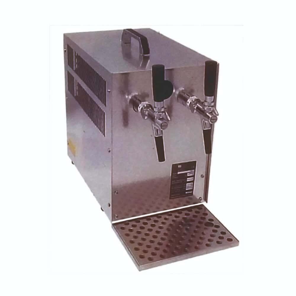 Durchlaufkühler BIERKOFFER 2-leitig 7 mm 60 Liter/h - trocken