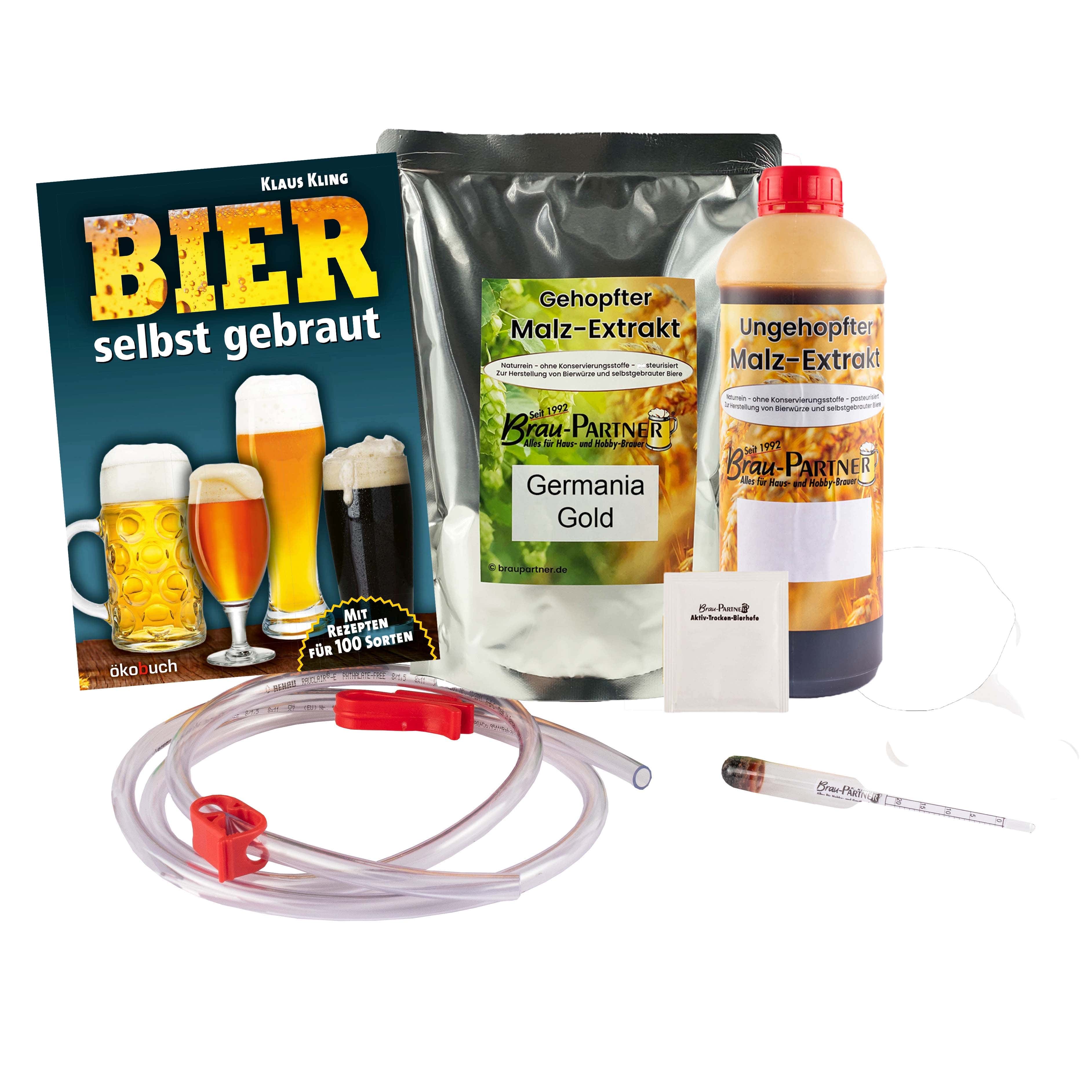 Hobbybrauer Einsteigerset STANDARD mit Buch