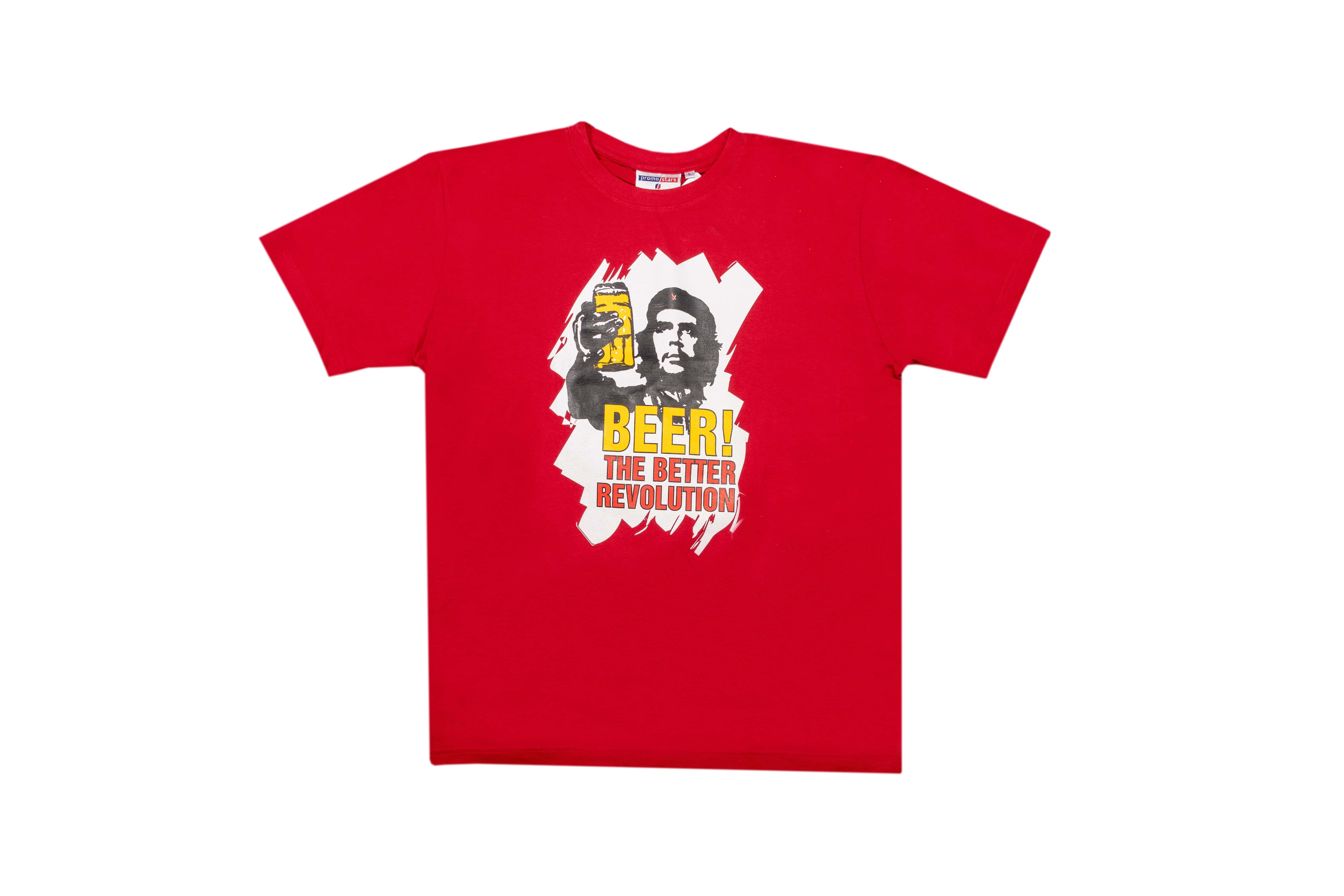 T-Shirt BEER! THE BETTER REVOLUTION rot