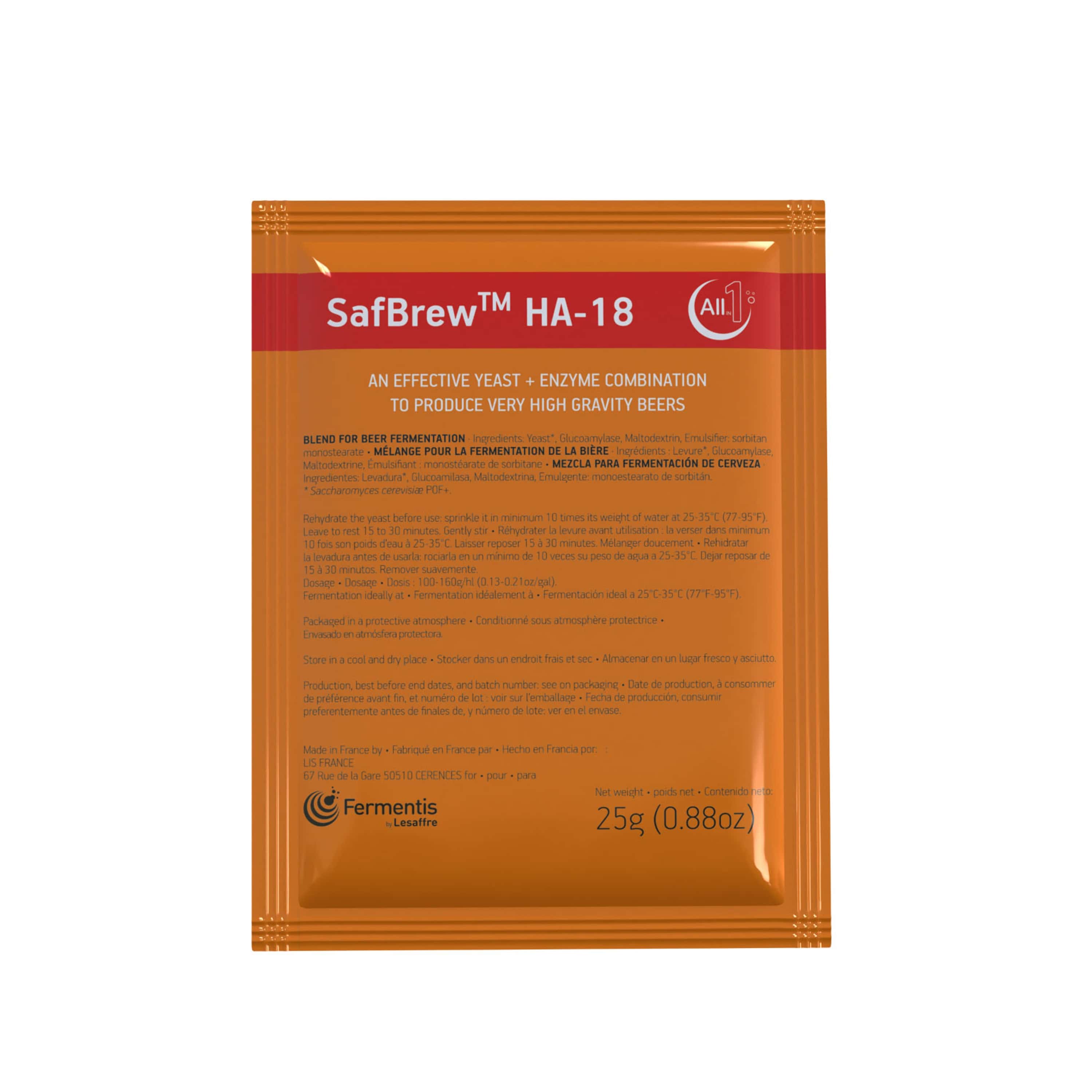 Fermentis SafBrew HA-18 Trockenhefe og