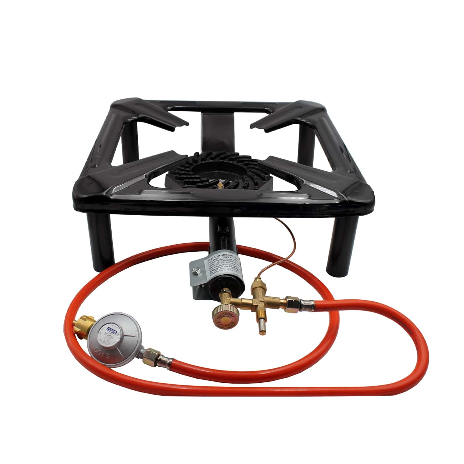 Gas-Hockerkocher Komplettset