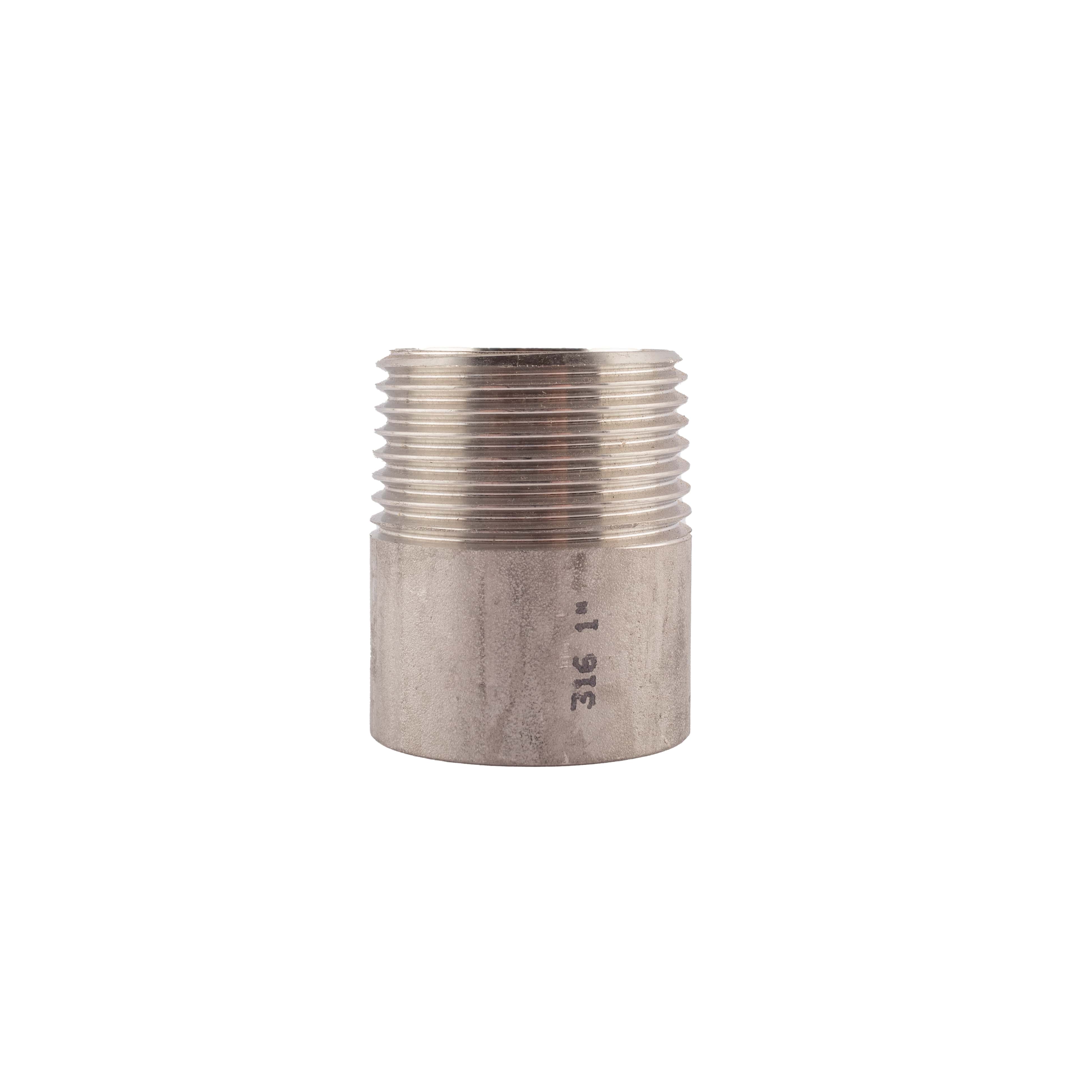 Anschweißnippel 1" 40 mm Edelstahl