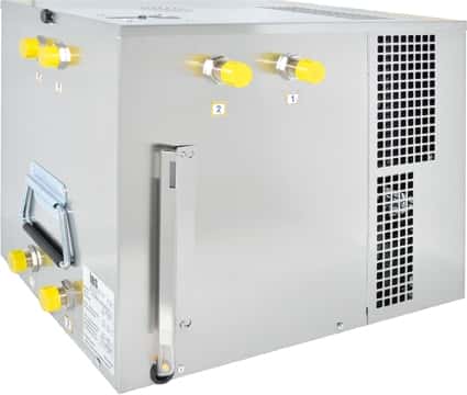 Durchlaufkühler 2-leitig 7 mm 60 Liter/h - nass