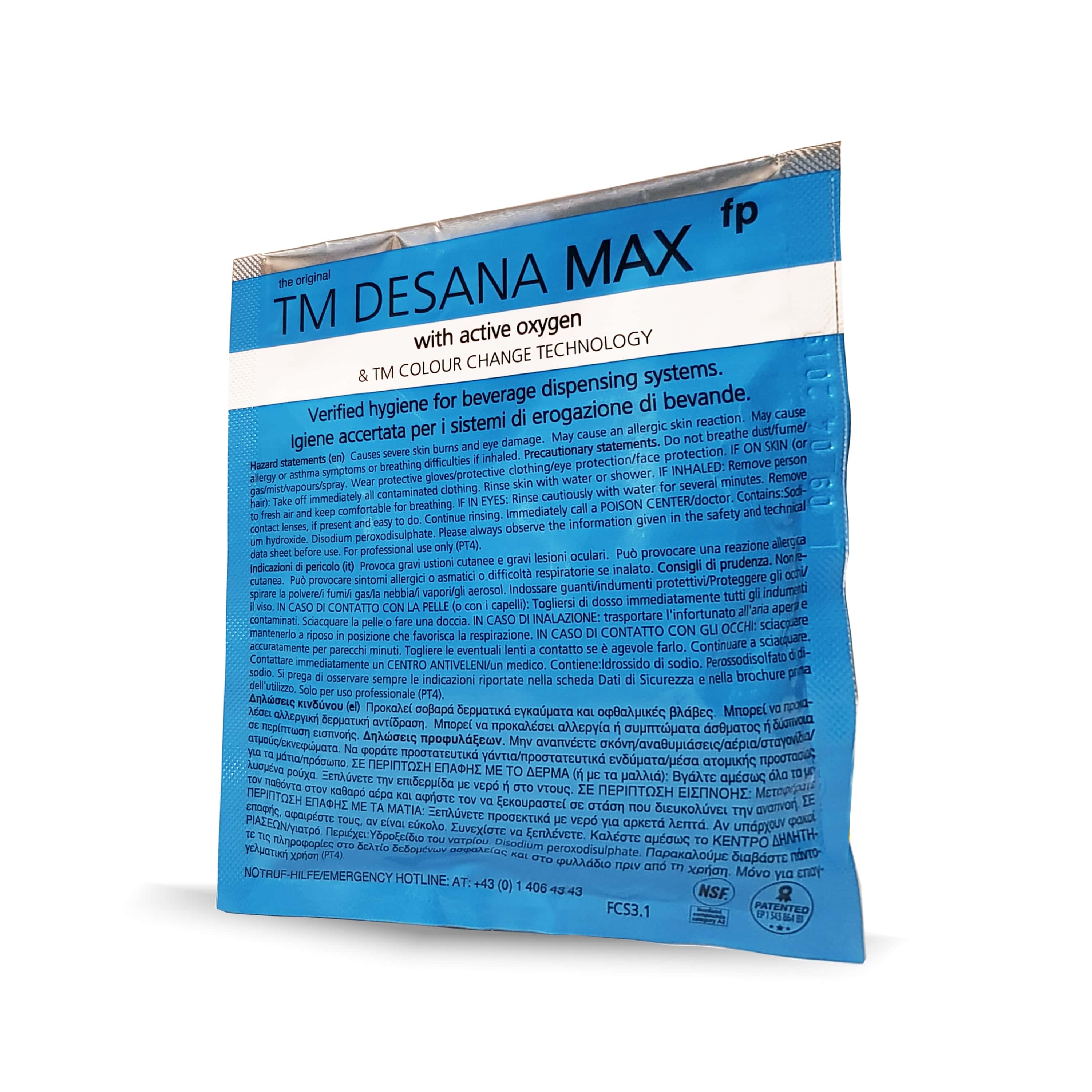 Reinigungspulver für Schankanlagen TM DESANA MAX FP 45 g