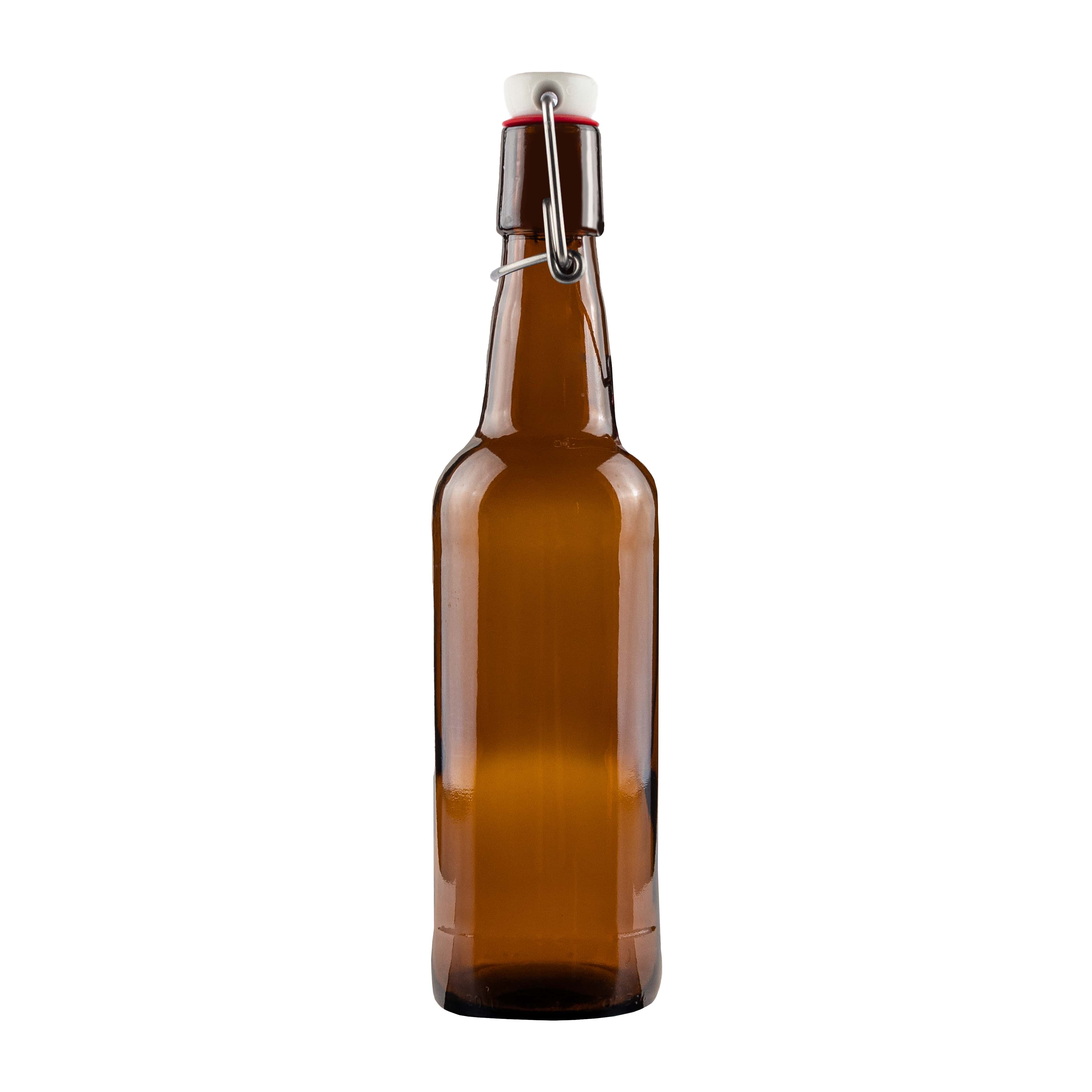 Bügelverschlussflasche 0,5 Liter, mit Verschluss