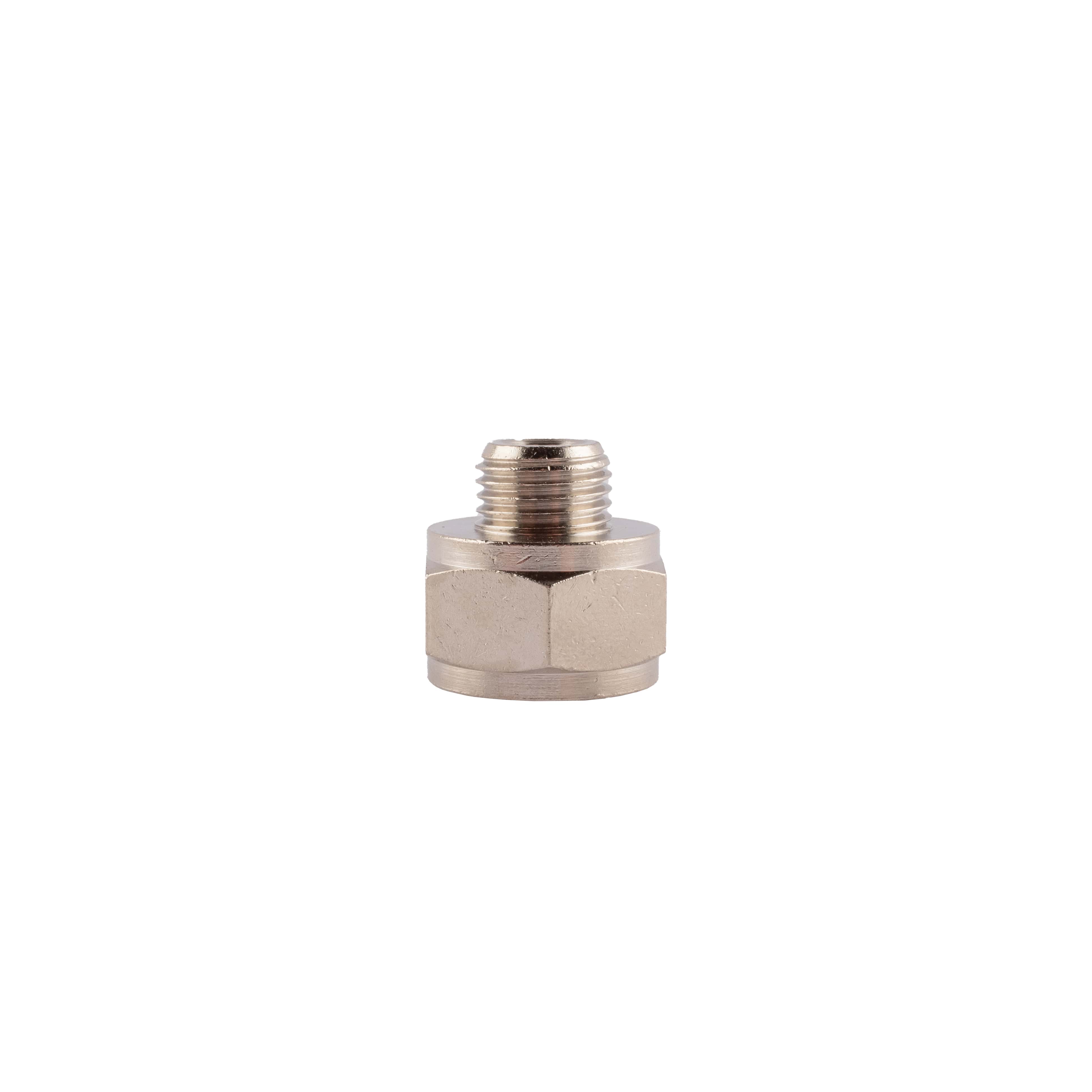 Doppelnippel 1/4" AG x 3/8" IG