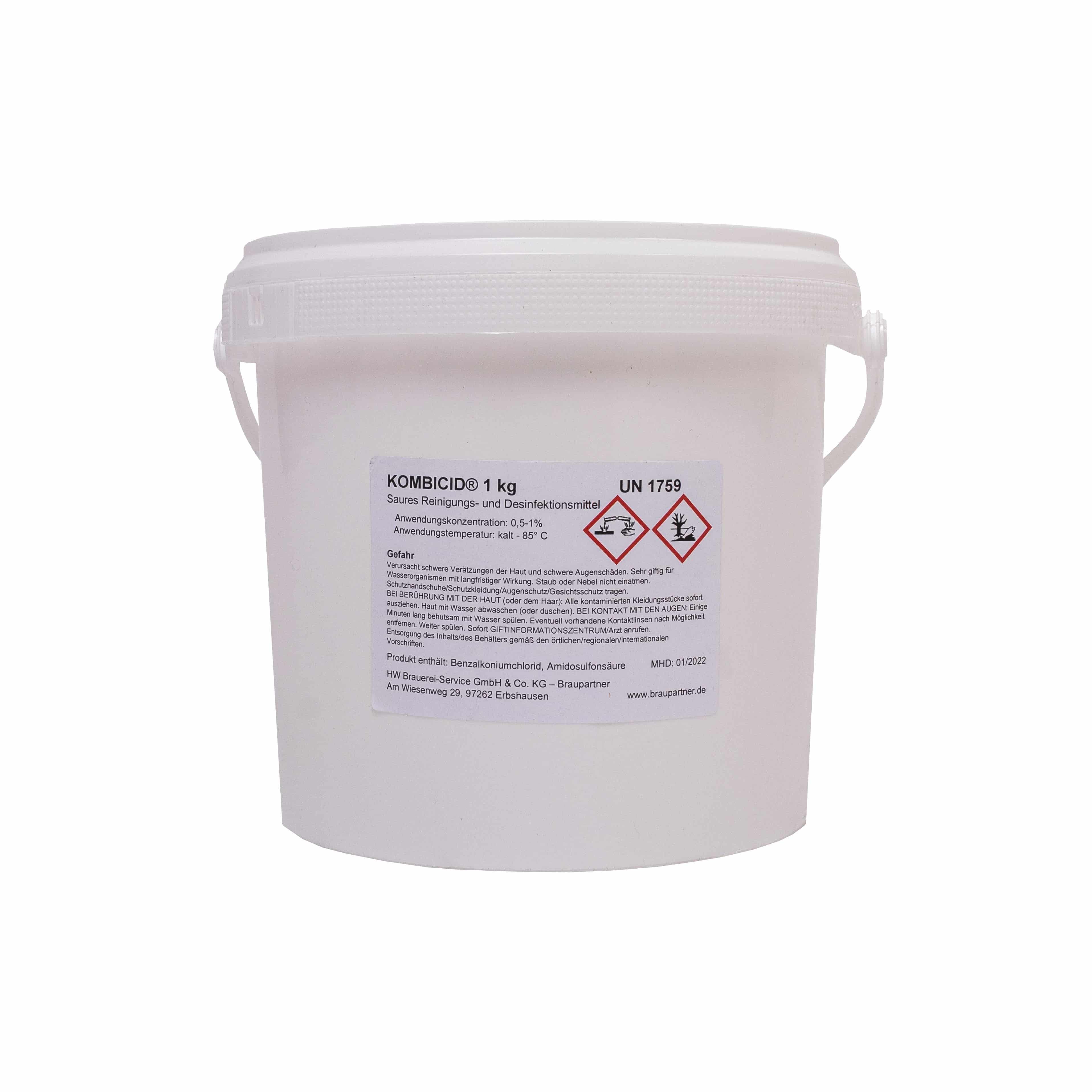 KOMBICID® 1 kg Saures Reinigungs- und Desinfektionsmittel