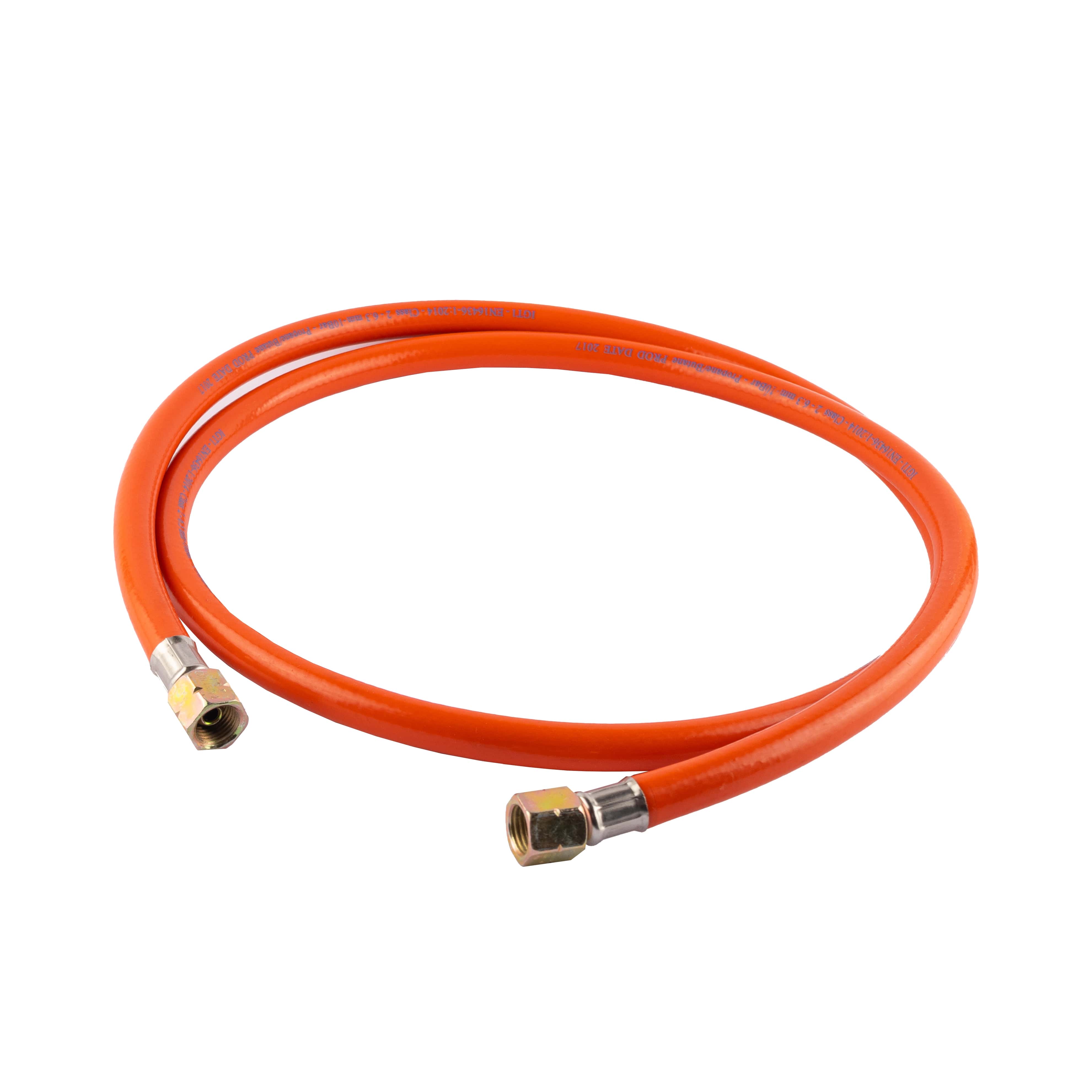 Propangasschlauch mit Überwurfmutter 1/4" - 150cm