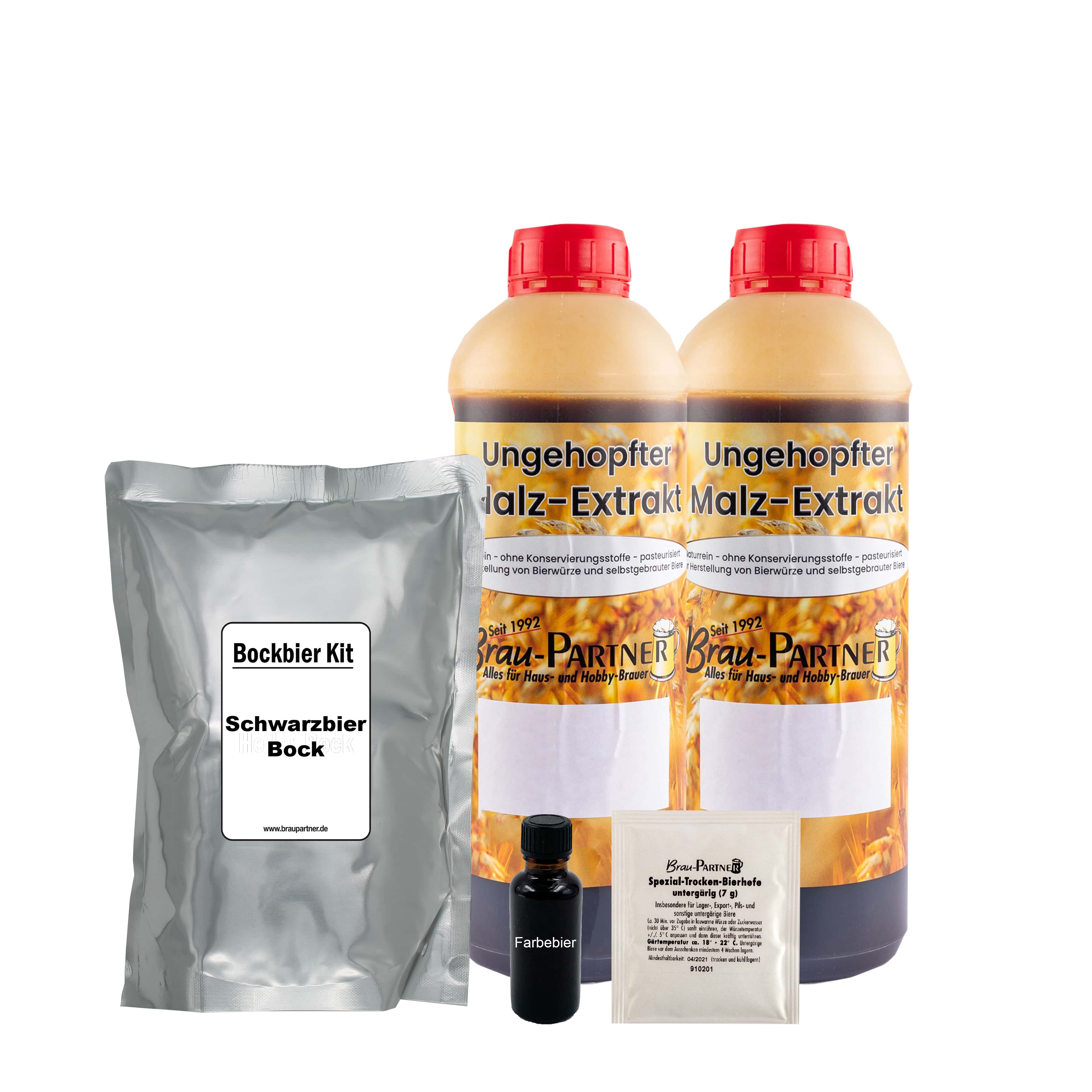 Braupartner SCHWARZBIER-BOCK 3,9 kg