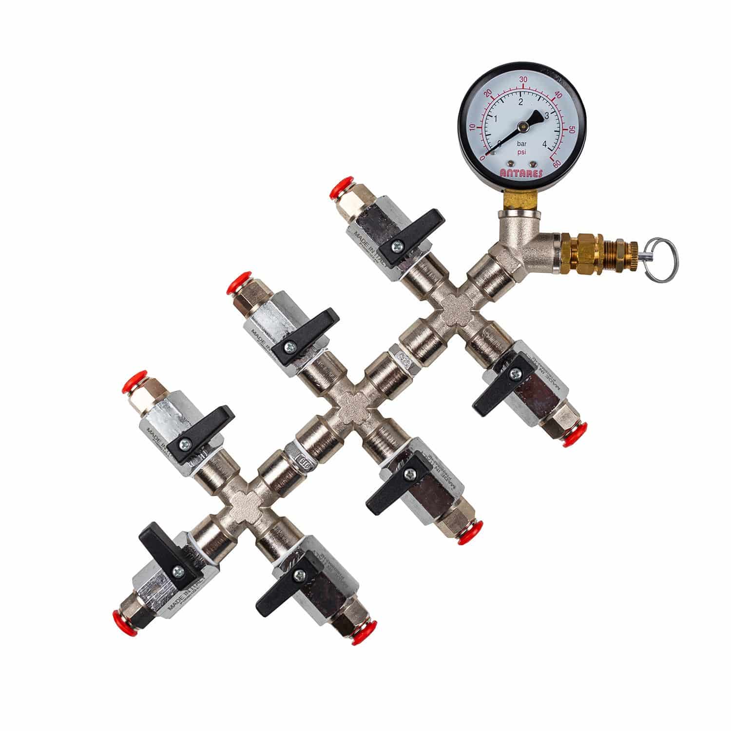 Spundapparat SPUNDOMAT mit 7 Eingängen